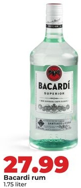Bacardi rum