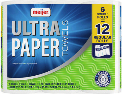 Meijer Ultra Paper Towels