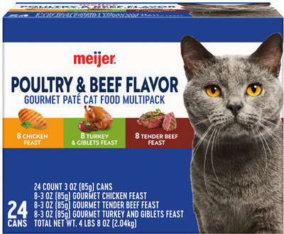 Meijer Wet Cat Food Variety Pack