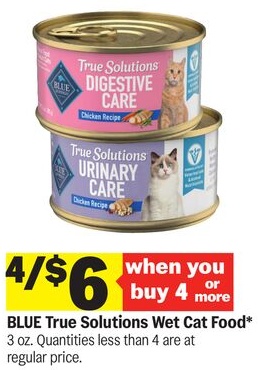 BLUE True Solutions Wet Cat Food*
