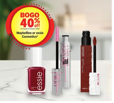 Maybelline or essie Cosmetics