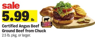 Certified Angus Beef Ground Beef from Chuck