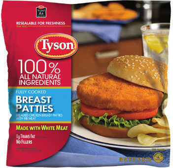 Tyson Frozen Prepared Chicken*