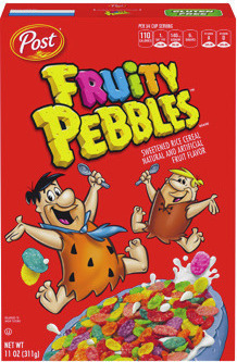 Post Fruity Pebbles 11 oz., Honey Bunches of Oats 12 oz. or Honeycomb 10 oz. box