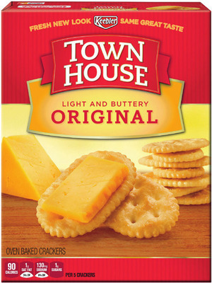 Town House Crackers 9-13.8 oz. or Cheez It Snap'd or Crunch 6.5-7.5 oz.