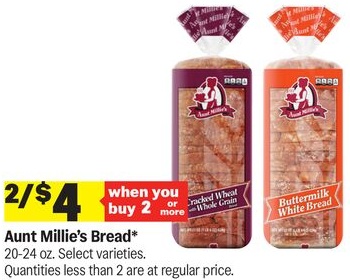 Aunt Millie's Bread*