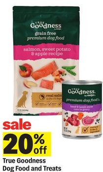 True Goodness Dog Food and Treats