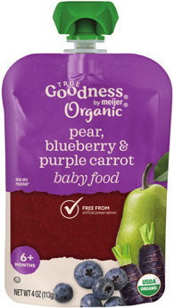 True Goodness Organic Food Pouches*