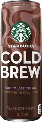 Starbucks Gelato Frappuccino 9.5 oz. bottle or Cold Brew Coffee Drink* 11 oz. can
