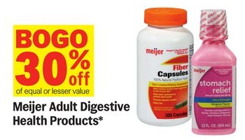 Meijer Adult Digestive Health Products*