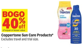 Coppertone Sun Care Products