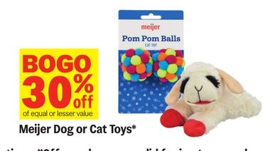 Meijer Dog or Cat Toys*