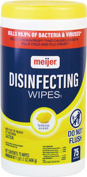 Meijer Disinfecting Wipes*