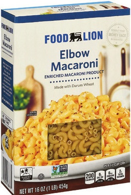 FOOD LION PASTA