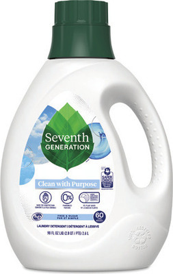 Seventh Generation Laundry Detergent, Fabric Softener, Pre-Wash or Bleach Items