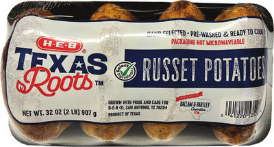 Cantaloupe Chunks 10 oz., or H-E-B Texas Roots Russet Potatoes 4 ct. tray