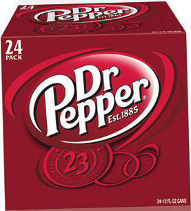 Dr. Pepper or Pepsi 24 pk, 12 oz., Jimmy Dean Breakfast Sandwiches 8 ct., Signature Select Fruit 32-48 oz., Starbuck's Refreshers 32 oz., Frito Lay Multipacks 18 ct., Farm Rich Mozzarella Sticks 48 oz., White Castle Sliders 16 ct., Hot Pockets 12 ct.