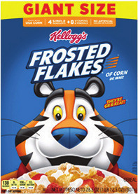 Kellogg's Giant Size Cereal 23-29.5 oz. or General Mills Giant Size Cereal 20-27.2 oz. or Nature Valley Bars Value Pack 12 ct.