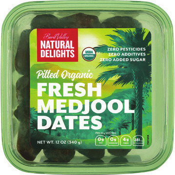 Natural Delights Organic Pitted or Whole Medjool Dates