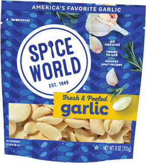 Spice World Fresh & Peeled Garlic