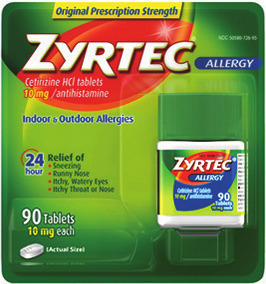 Zyrtec 24HR Allergy Relief