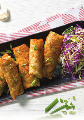 Chicken or Vegetable Egg Rolls