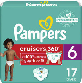 Pampers Cruisers 360º Jumbo Pack Diapers
