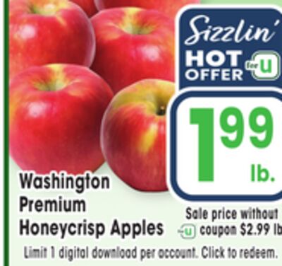 Washington Premium Honeycrisp Apples