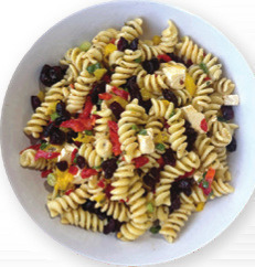 Bowtie or Cranberry Feta Pasta Salad