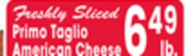 Primo Taglio American Cheese