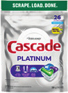 Cascade Action Pacs 19, 26 or 33 ct. Bags, Dawn Ultra Dish Soap 67-70 oz. or Dawn Powerwash Dish Spray Refill 2 pk., 21.5 oz.