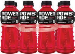 POWERADE 8 pk., 20 oz., Gold Peak, Vitaminwater or Smartwater 6 pk., 16.9 oz.