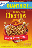 General Mills Giant Size Cereal 20-27.2 oz. or Nature Valley Bars Value Pack 12 ct.