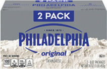 Kraft Philadelphia Cream Cheese Twin Pack