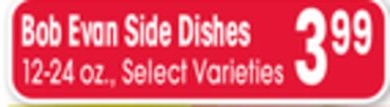 Bob Evan Side Dishes