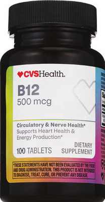ALL CVS Brand vitamins