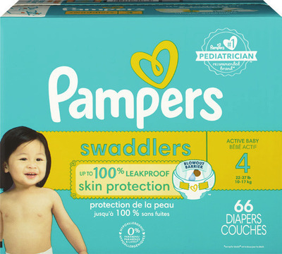 Pampers Swaddlers or Easy Ups boxed Super Pack 38-96 ct.