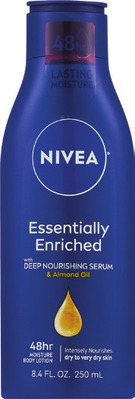 Nivea hand & body lotion, lip care 2 pk., body wash or Men shave products