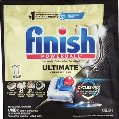 Lysol disinfecting wipes 75-80 ct. or Finish Powerball Ultimate tabs 11 ct.