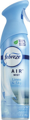 Febreze spray 8.1-8.8 oz, bathroom .25 oz, car 1 ct. or oil warmer