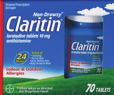 Claritin adult allergy relief 60-70 ct. or children's chewables 60 ct.