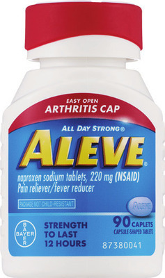 ANY Aleve or Bayer aspirin