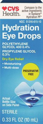 ALL CVS Brand eye or ear care