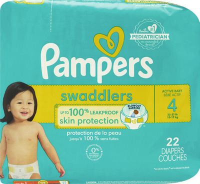 ANY Pampers bagged Swaddlers, Baby Dry, Cruisers 360º, Easy Ups, Ninjamas or Splashers