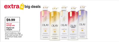 ALL Olay body wash pumps 35 oz or premium body wash 20 oz.