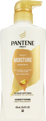 Pantene shampoo/conditioner 16-17.9 oz, thermal heat protectant, hydrating creme, gel, leave-in conditioner, hair spray or mousse 5.7-8.5 oz.