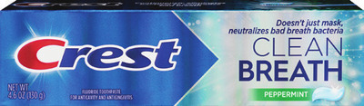 ANY Crest 3D White Deep Stain Remover 2.1 oz, Brilliance, Whitening Therapy, Gum care or Clean Breath 3.8-4.6 oz toothpaste