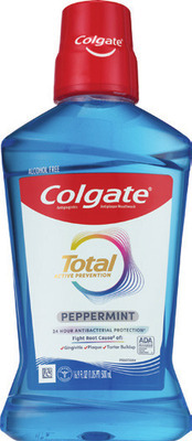 ANY Colgate Total 5.1 oz toothpaste 1 ct., Optic White, Total Active Prevention or Enamel Strength mouthwash 473-500mL