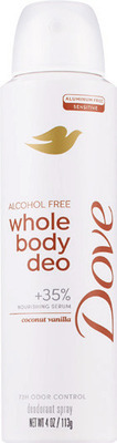 ANY Dove, MEN+Care or Shea Moisture whole body deodorant