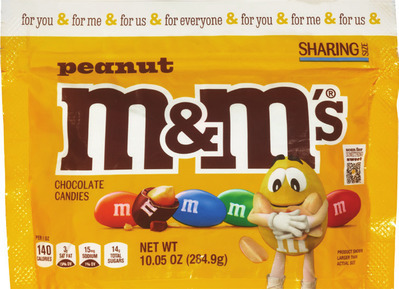 ALL M & M' s Sharing Size 7.4-10.05 oz or Mars chocolate minis 8.4-9.7 oz.